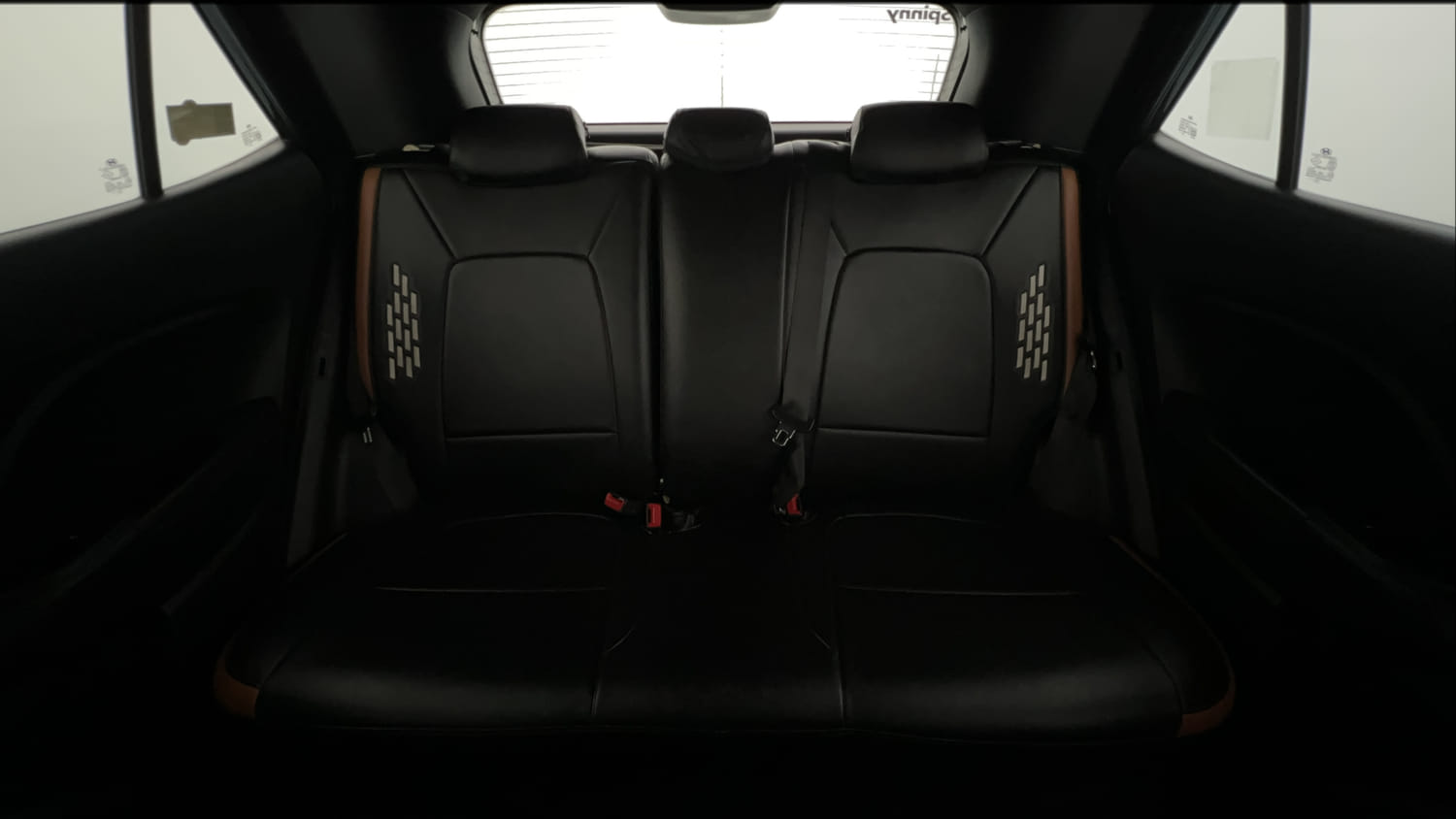 Used 2023 Hyundai Venue SX 1.2 MT Knight Edition Petrol Manual interior REAR SEAT CONDITION VIEW