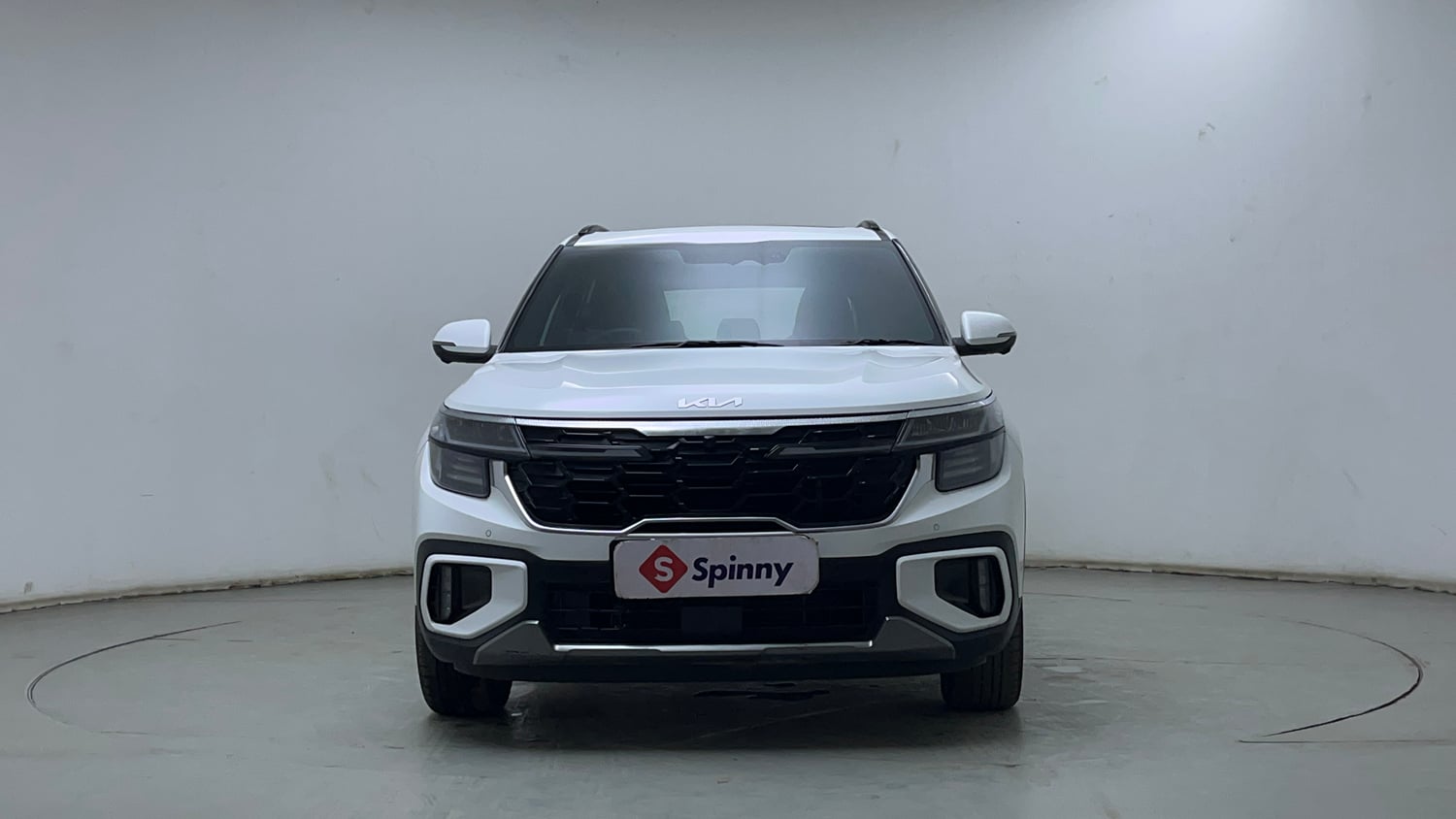Used 2024 Kia Seltos GTX Plus 1.5 Turbo Petrol DCT Petrol Automatic exterior FRONT VIEW