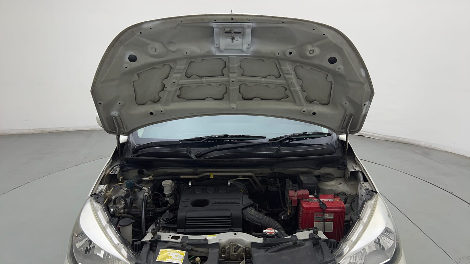 Used 2017 Maruti Suzuki Celerio VXI  CNG (Outside Fitted) Cng Manual engine ENGINE & BONNET OPEN FRONT VIEW