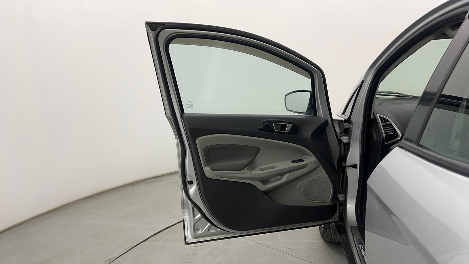 Used 2015 Ford EcoSport Titanium 1.5L TDCi Diesel Manual interior LEFT FRONT DOOR OPEN VIEW