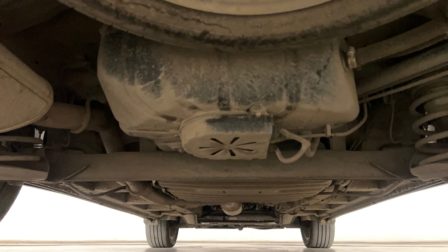 Used 2021 MG Motors Hector Sharp 2.0 Diesel Turbo MT Diesel Manual extra REAR UNDERBODY VIEW (TAKEN FROM REAR)