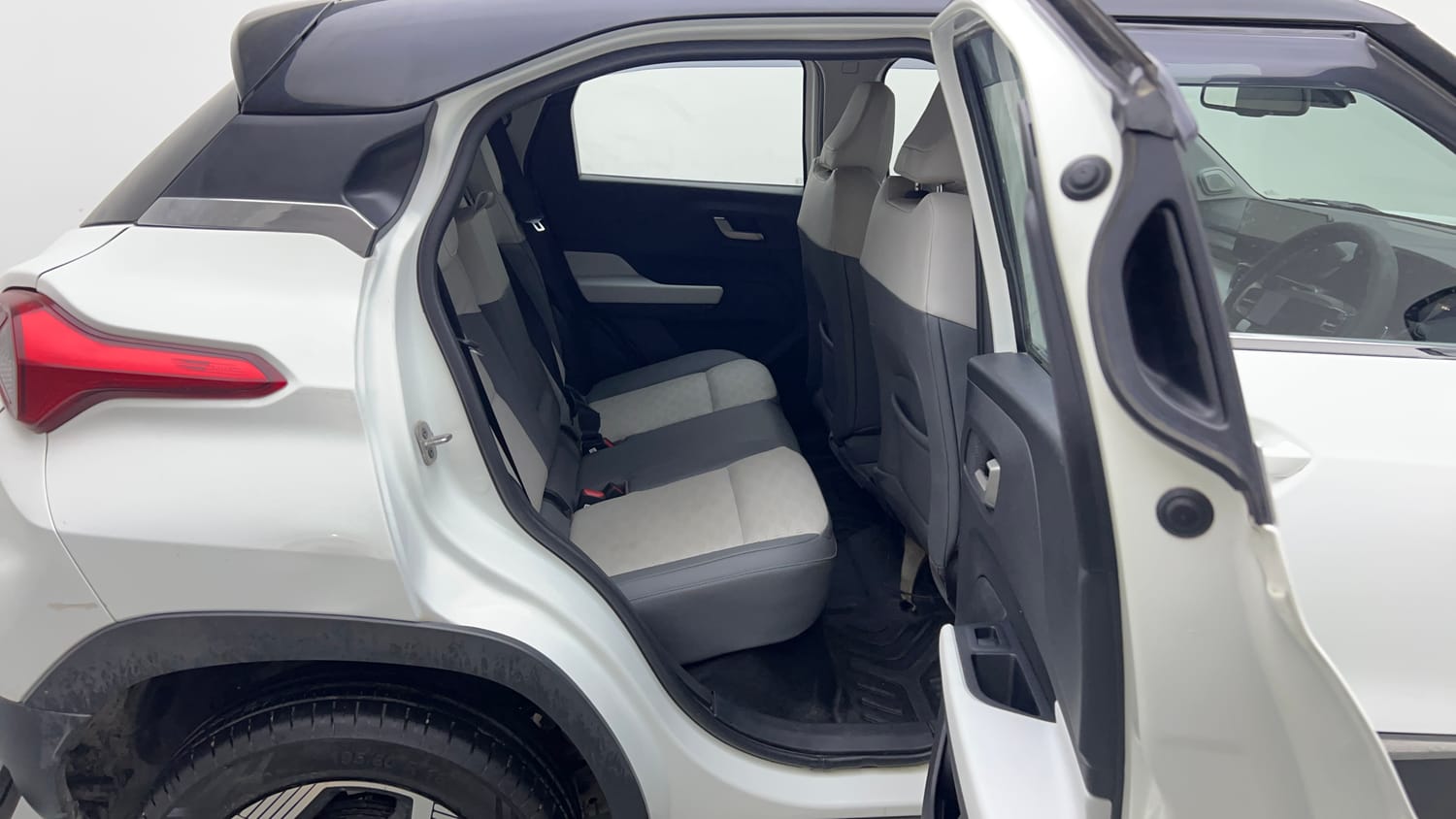 Used 2024 Tata Punch EV Empowered Plus S 3.3 Electric Automatic interior RIGHT SIDE REAR DOOR CABIN VIEW