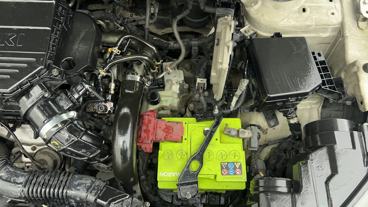 Used 2018 maruti-suzuki Vitara Brezza ZDi Plus AGS Diesel Automatic engine ENGINE LEFT SIDE VIEW