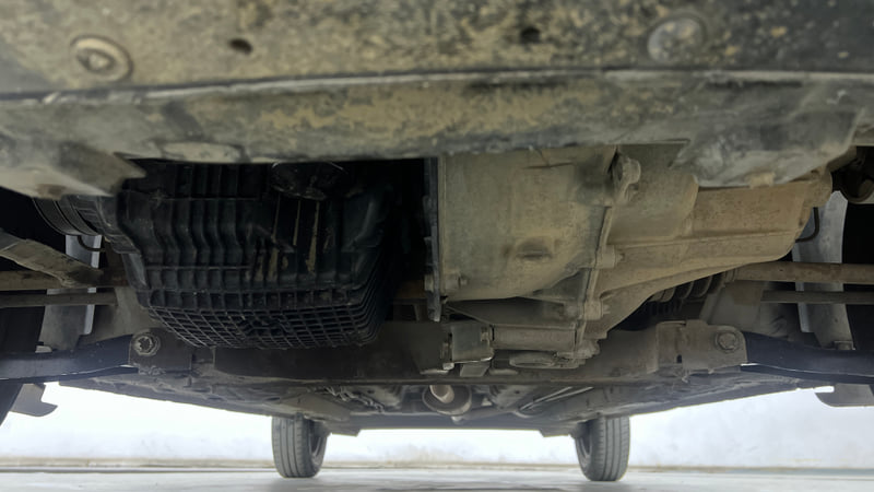 Used 2019 Renault Kwid 1.0 RXT Opt Petrol Manual extra FRONT LEFT UNDERBODY VIEW