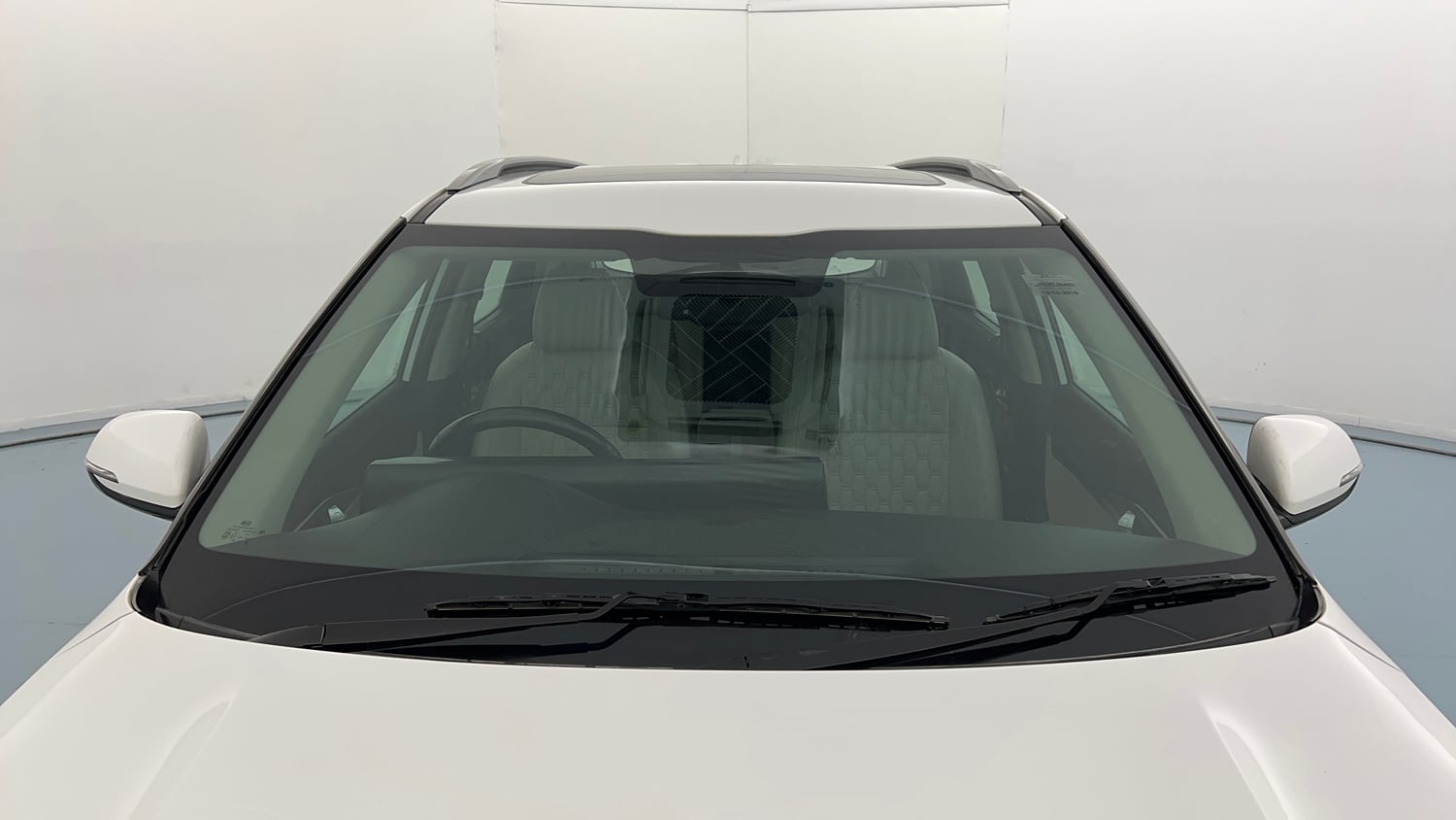 Used 2019 Kia Seltos HTX Plus 1.5 Diesel Diesel Manual exterior FRONT WINDSHIELD VIEW