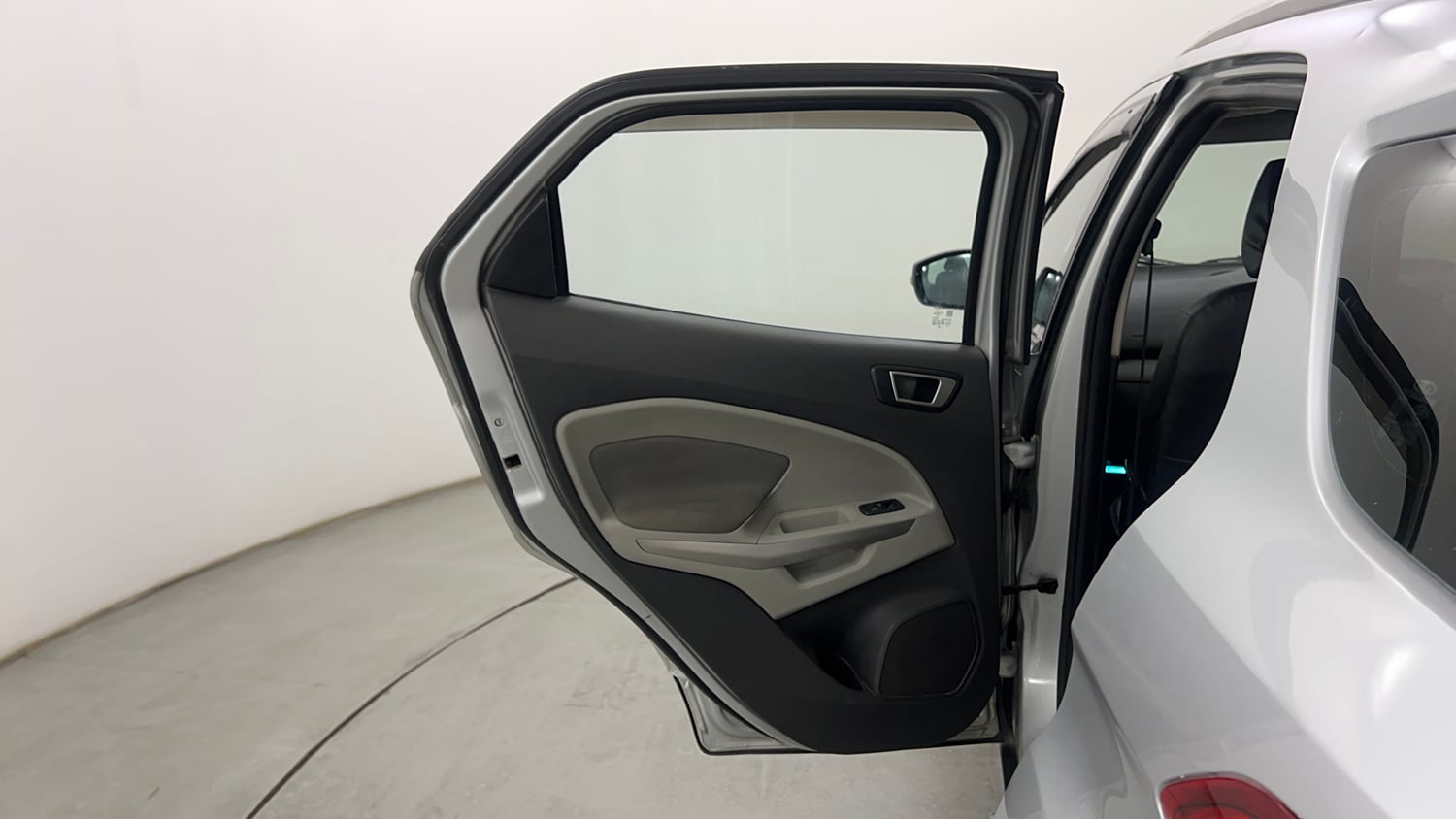 Used 2015 Ford EcoSport Titanium 1.5L TDCi Diesel Manual interior LEFT REAR DOOR OPEN VIEW