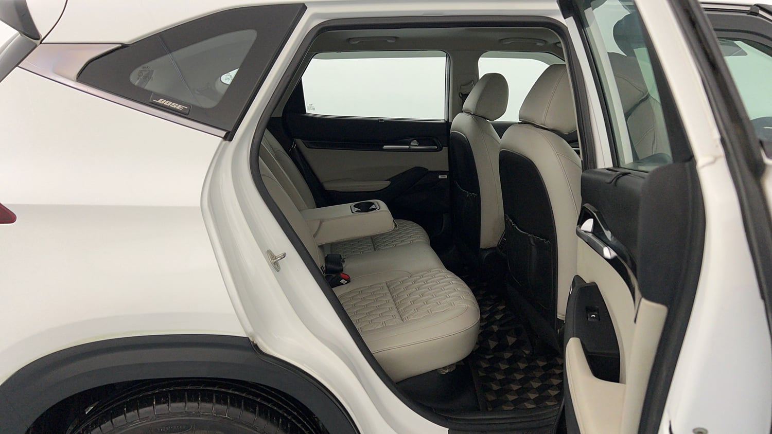 Used 2019 Kia Seltos HTX Plus 1.5 Diesel Diesel Manual interior RIGHT SIDE REAR DOOR CABIN VIEW