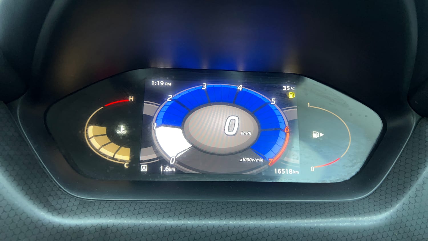 Used 2022 Nissan Magnite XV Premium Petrol Manual interior CLUSTERMETER VIEW