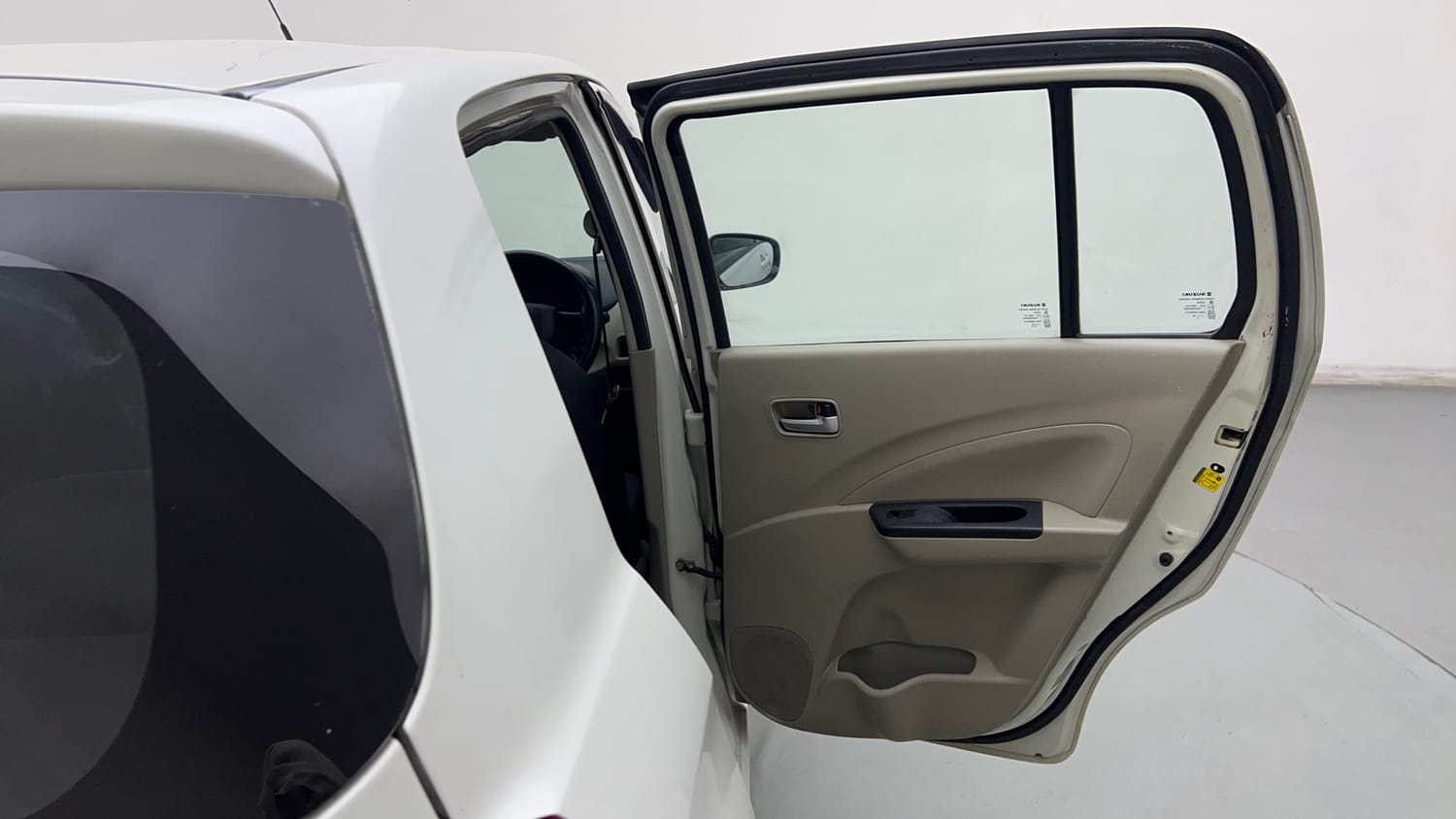 Used 2017 Maruti Suzuki Celerio VXI  CNG (Outside Fitted) Cng Manual interior RIGHT REAR DOOR OPEN VIEW