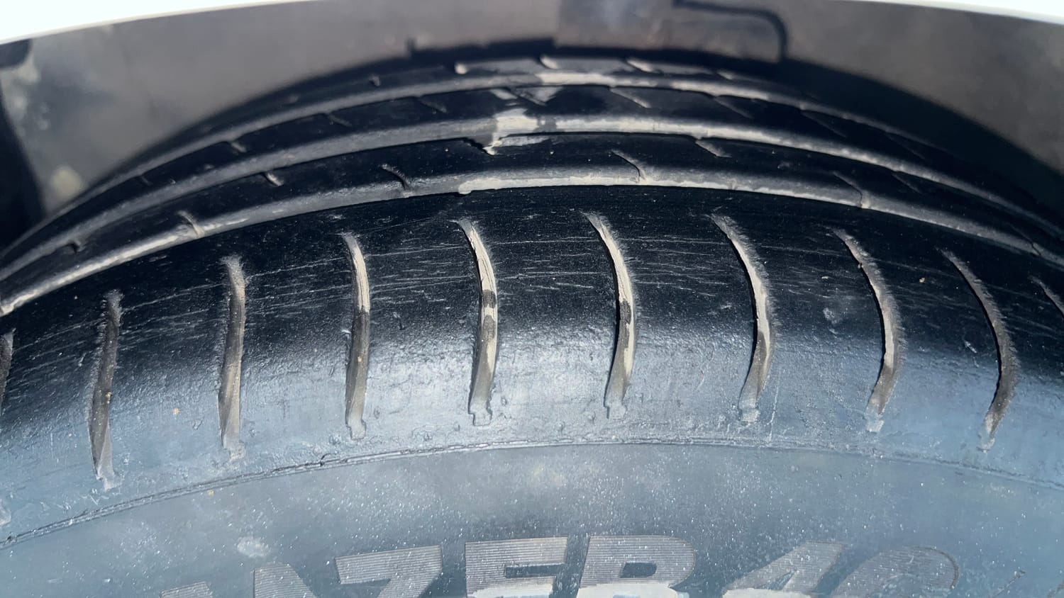 Used 2017 Maruti Suzuki Celerio VXI  CNG (Outside Fitted) Cng Manual tyres LEFT FRONT TYRE TREAD VIEW