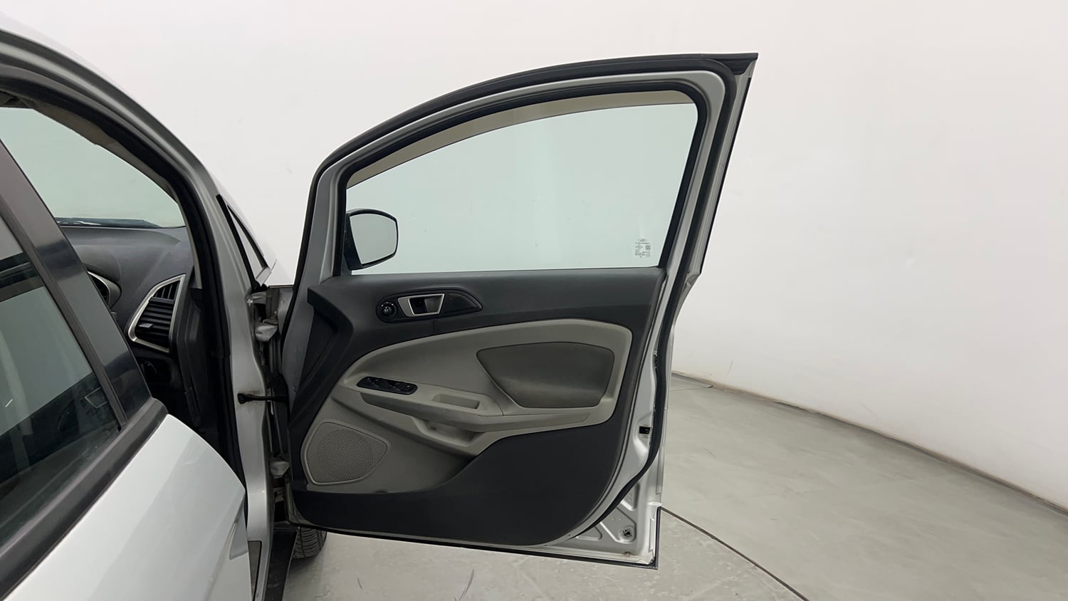 Used 2015 Ford EcoSport Titanium 1.5L TDCi Diesel Manual interior RIGHT FRONT DOOR OPEN VIEW