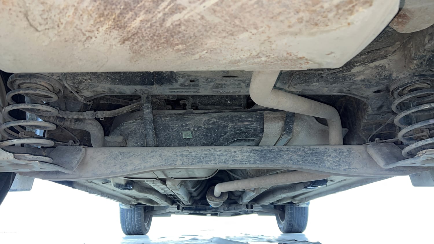 Used 2020 Hyundai Creta SX 1.5 Petrol Petrol Manual extra REAR UNDERBODY VIEW (TAKEN FROM REAR)