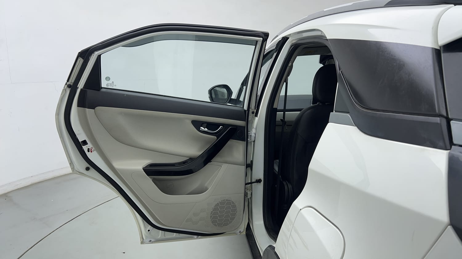 Used 2022 Tata Nexon XZ Plus Diesel (S) Diesel Manual interior LEFT REAR DOOR OPEN VIEW