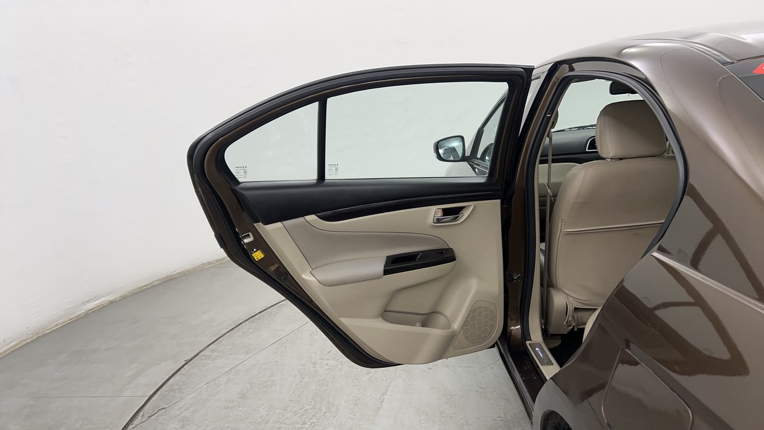 Used 2017 Maruti Suzuki Ciaz ZXi  AT Petrol Automatic interior LEFT REAR DOOR OPEN VIEW