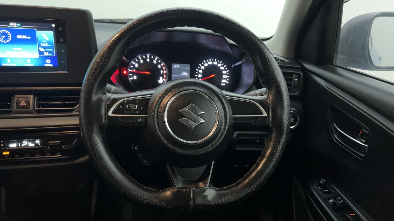 Used 2024 Maruti Suzuki Swift VXi (O) Petrol Manual interior STEERING VIEW