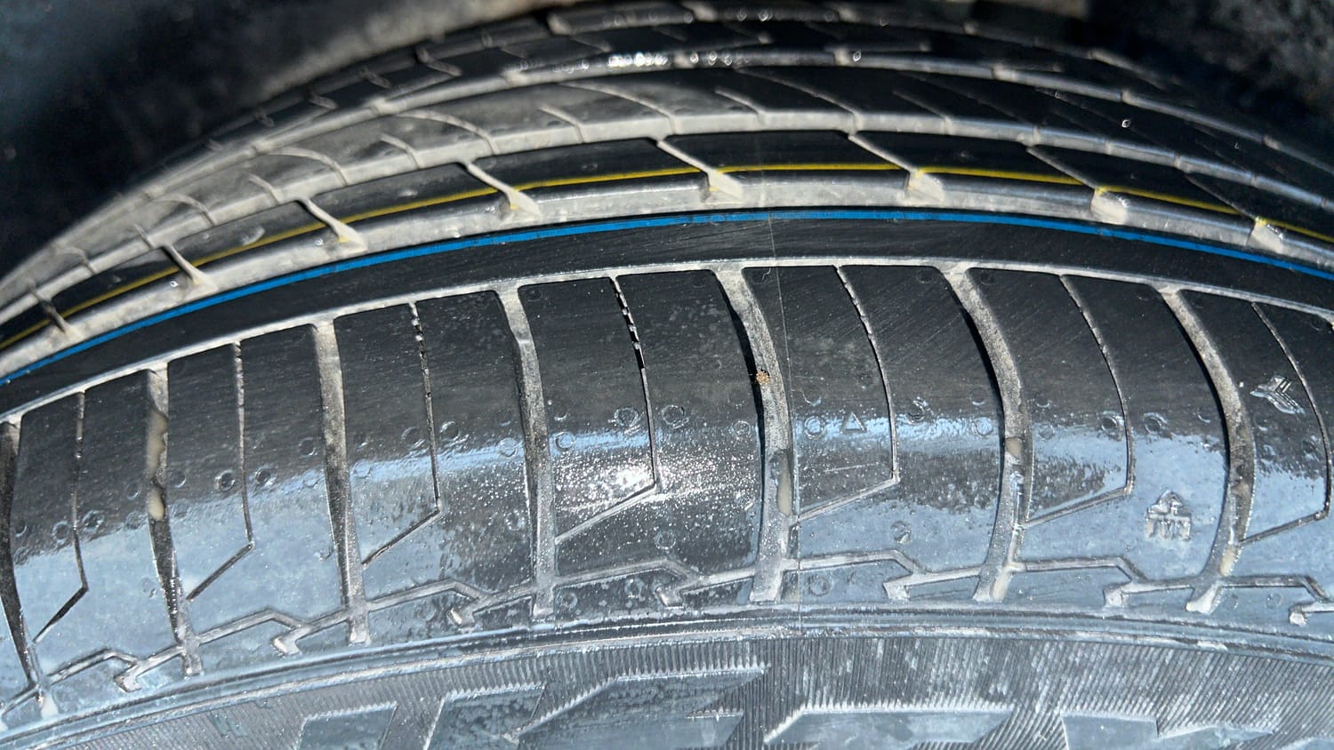 Used 2020 Hyundai Creta SX 1.5 Petrol Petrol Manual tyres LEFT REAR TYRE TREAD VIEW