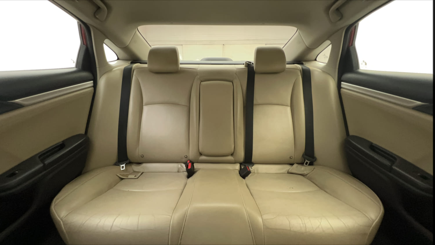 Used 2019 Honda Civic ZX CVT Petrol Petrol Automatic interior REAR SEAT CONDITION VIEW