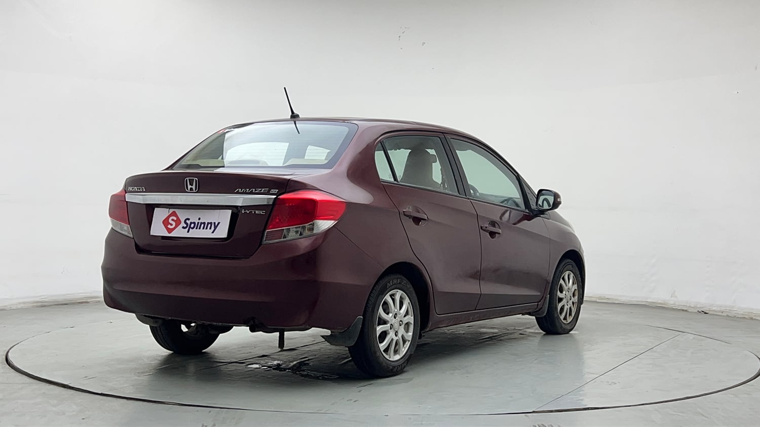 Used 2014 Honda Amaze 1.2 VX i-VTEC Petrol Manual exterior RIGHT REAR CORNER VIEW