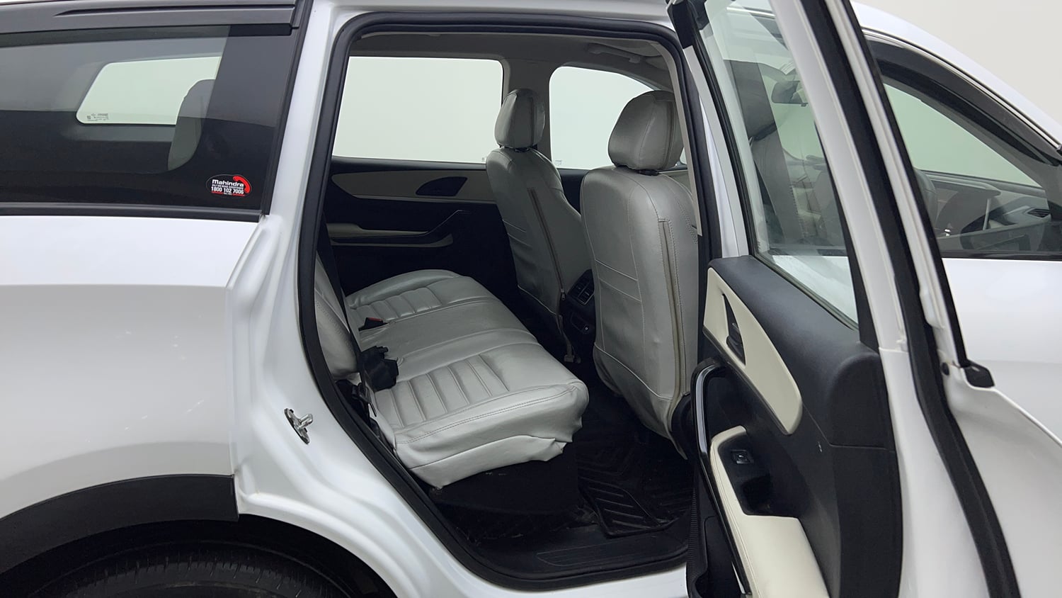 Used 2022 Mahindra XUV700 AX 5 Petrol MT 5 STR Petrol Manual interior RIGHT SIDE REAR DOOR CABIN VIEW