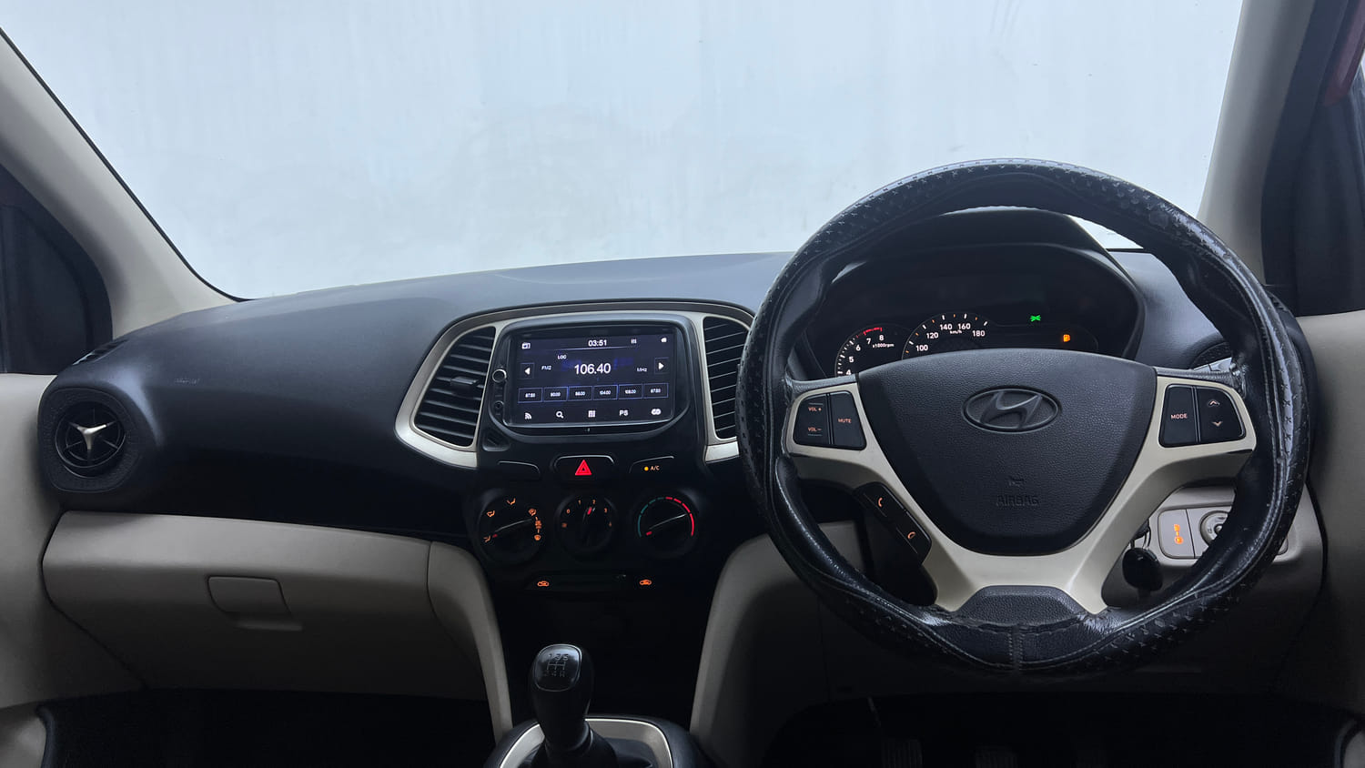 Used 2022 hyundai Santro Sportz Executive CNG Cng Manual interior DASHBOARD VIEW