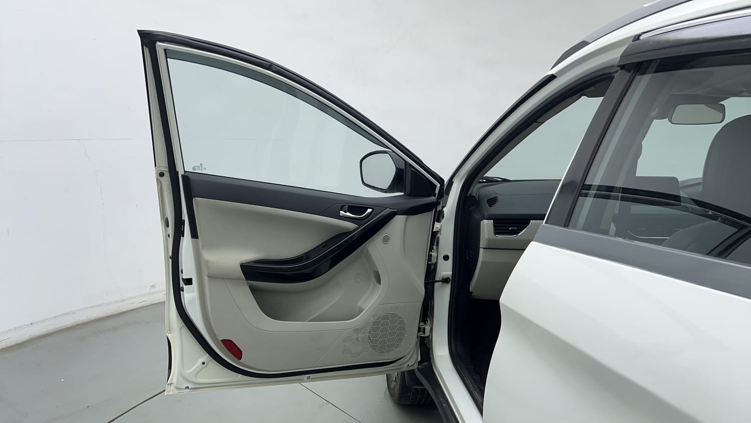Used 2022 Tata Nexon XZ Plus Diesel (S) Diesel Manual interior LEFT FRONT DOOR OPEN VIEW