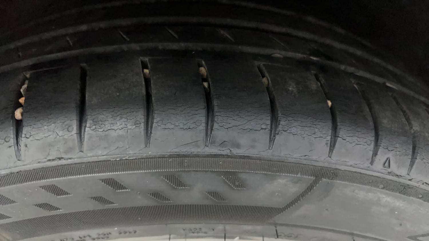 Used 2019 Honda Civic ZX CVT Petrol Petrol Automatic tyres RIGHT REAR TYRE TREAD VIEW