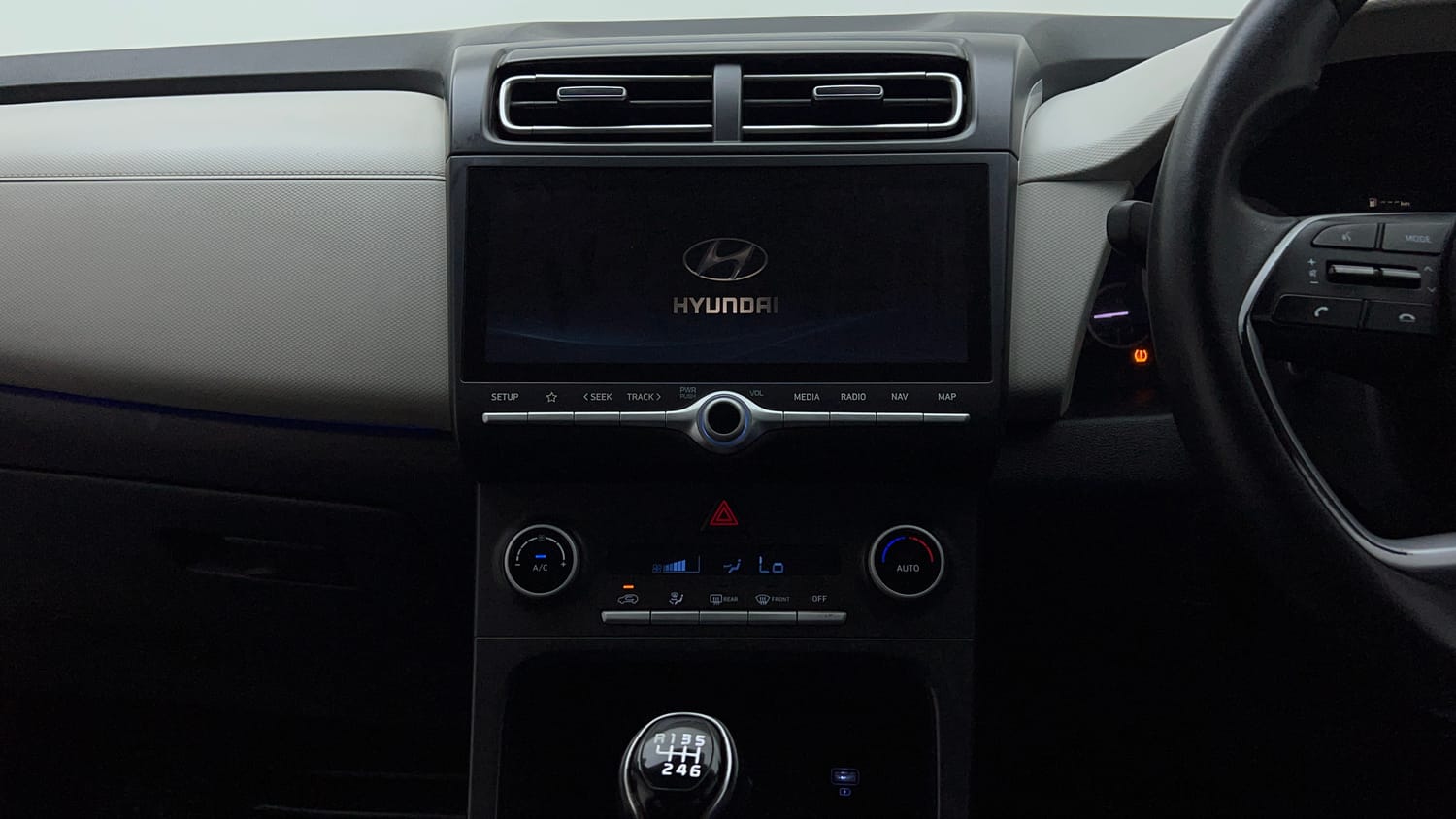 Used 2020 Hyundai Creta SX 1.5 Petrol Petrol Manual interior MUSIC SYSTEM & AC CONTROL VIEW
