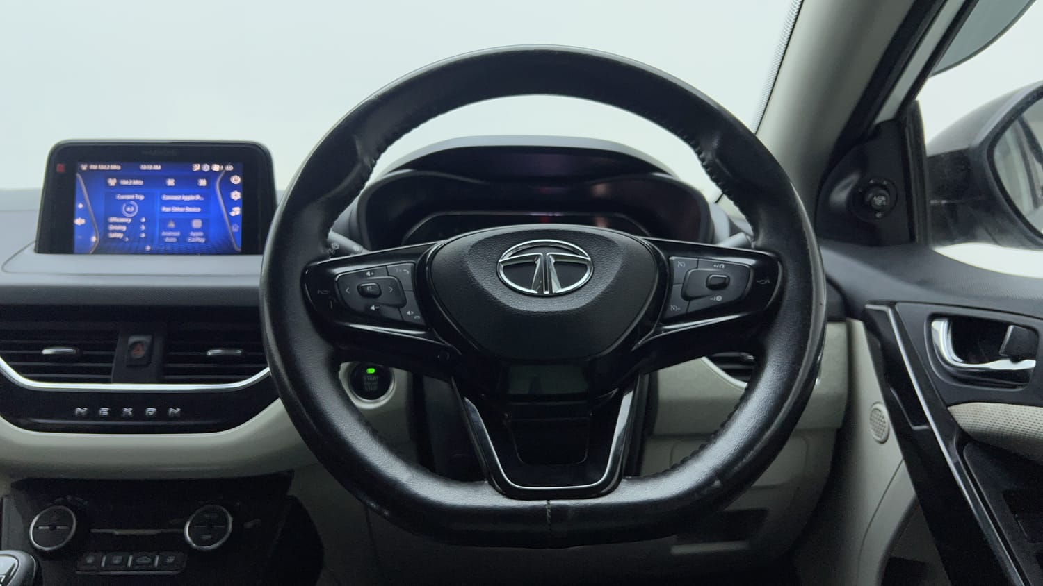 Used 2022 Tata Nexon XZ Plus Diesel (S) Diesel Manual interior STEERING VIEW