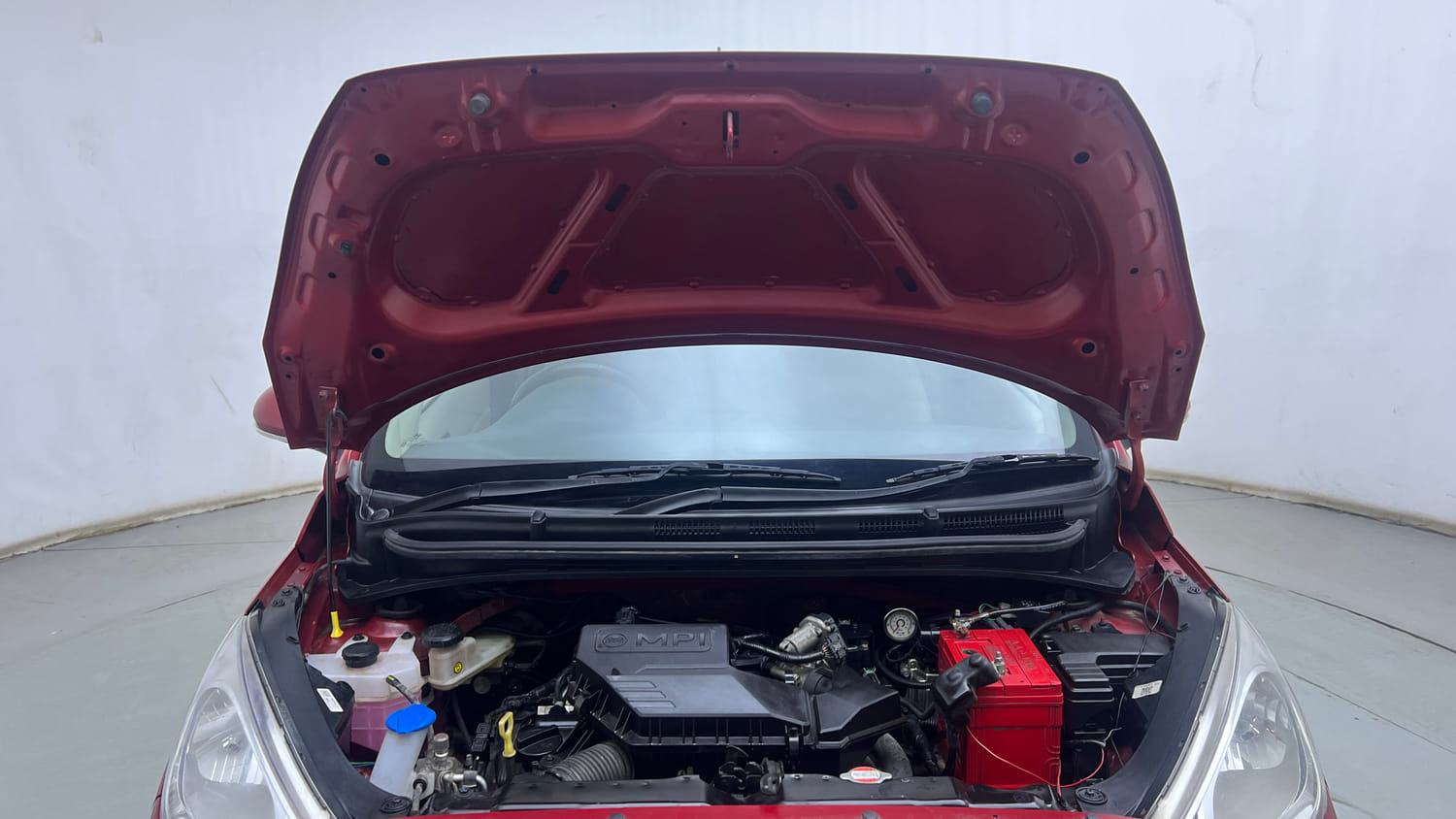 Used 2022 hyundai Santro Sportz Executive CNG Cng Manual engine ENGINE & BONNET OPEN FRONT VIEW