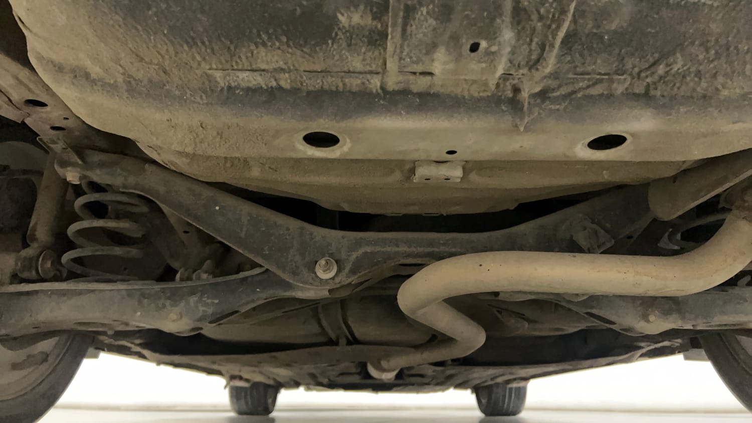 Used 2019 Honda Civic ZX CVT Petrol Petrol Automatic extra REAR UNDERBODY VIEW (TAKEN FROM REAR)