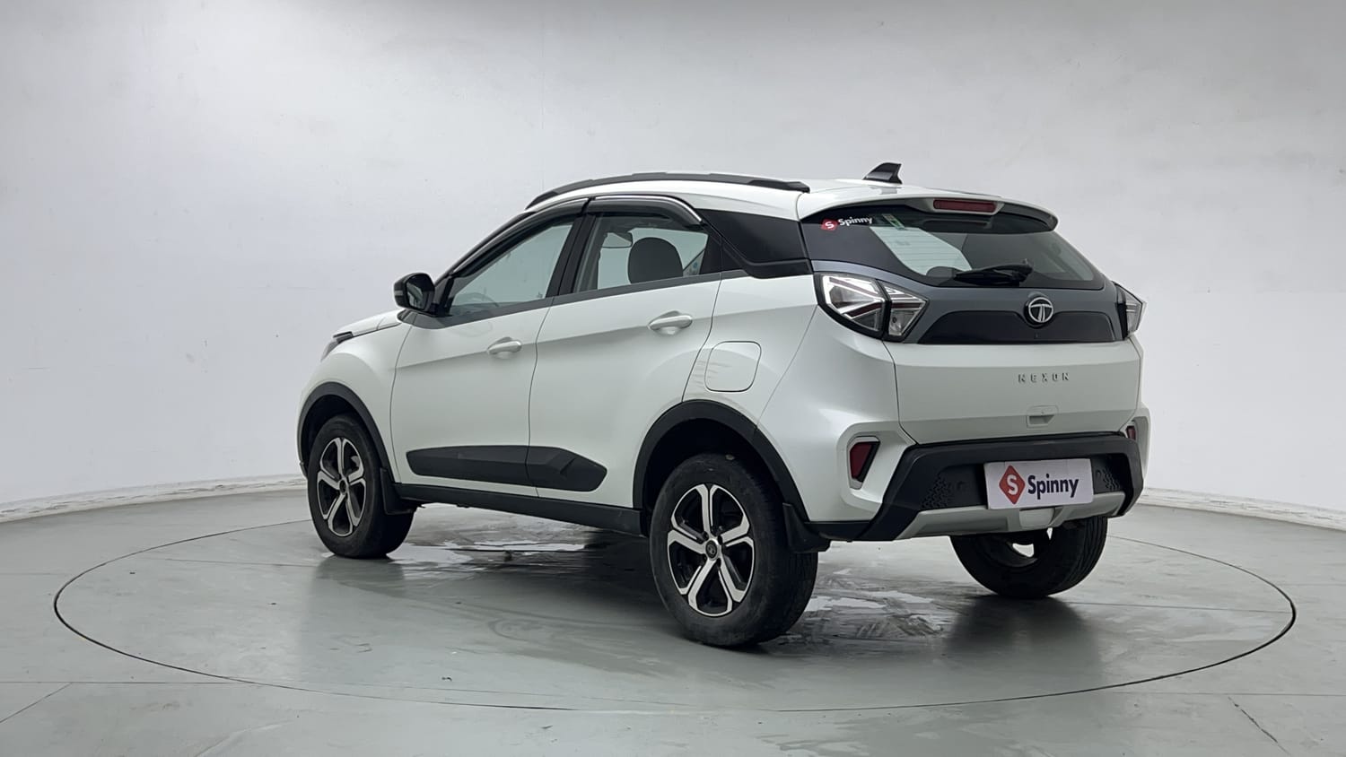 Used 2022 Tata Nexon XZ Plus Diesel (S) Diesel Manual exterior LEFT REAR CORNER VIEW