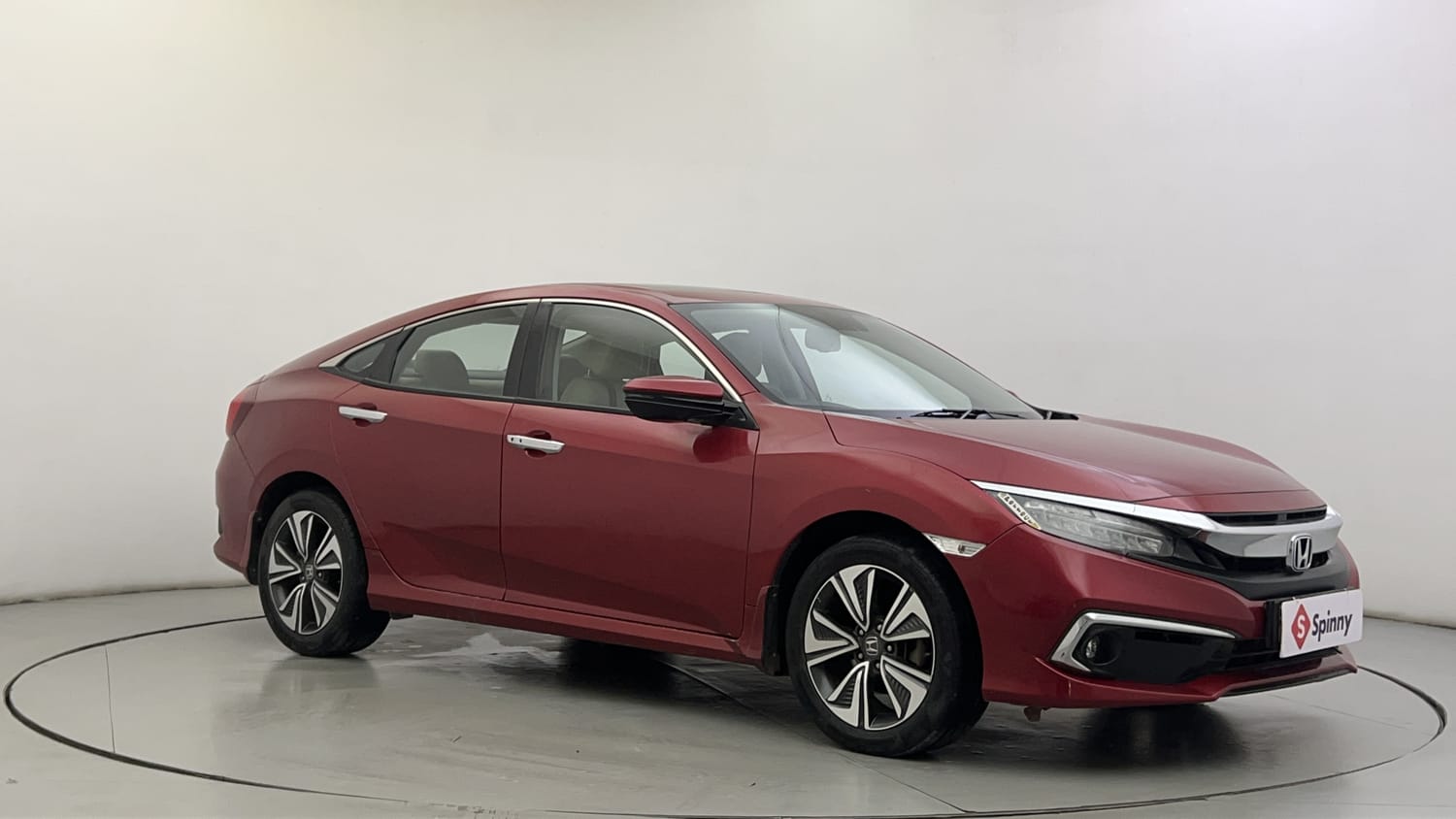 Used 2019 Honda Civic ZX CVT Petrol Petrol Automatic exterior RIGHT FRONT CORNER VIEW