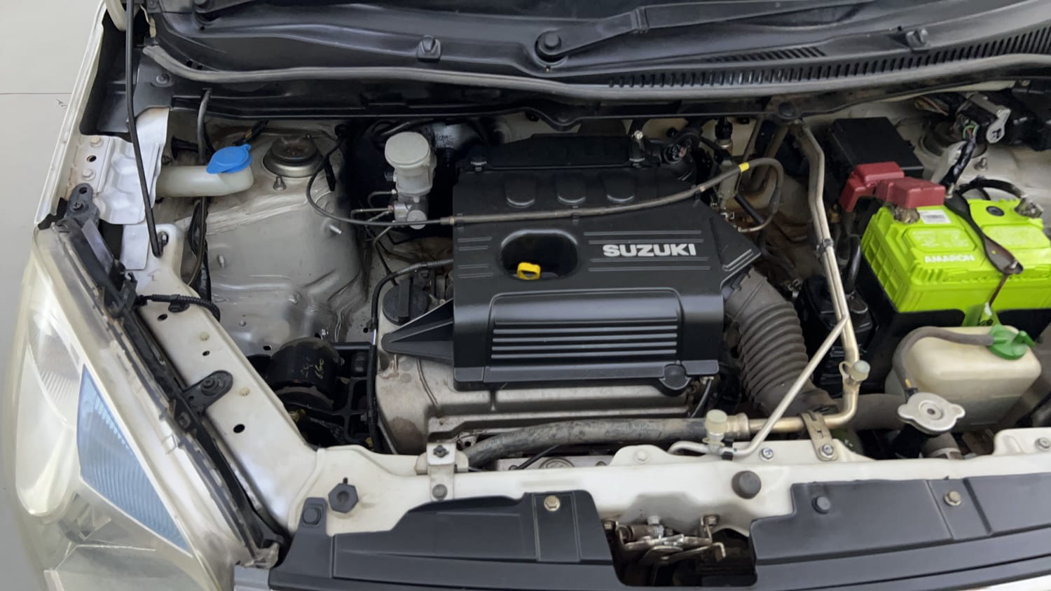 Used 2013 Maruti Suzuki Wagon R 1.0 VXi Petrol Manual engine ENGINE RIGHT SIDE VIEW