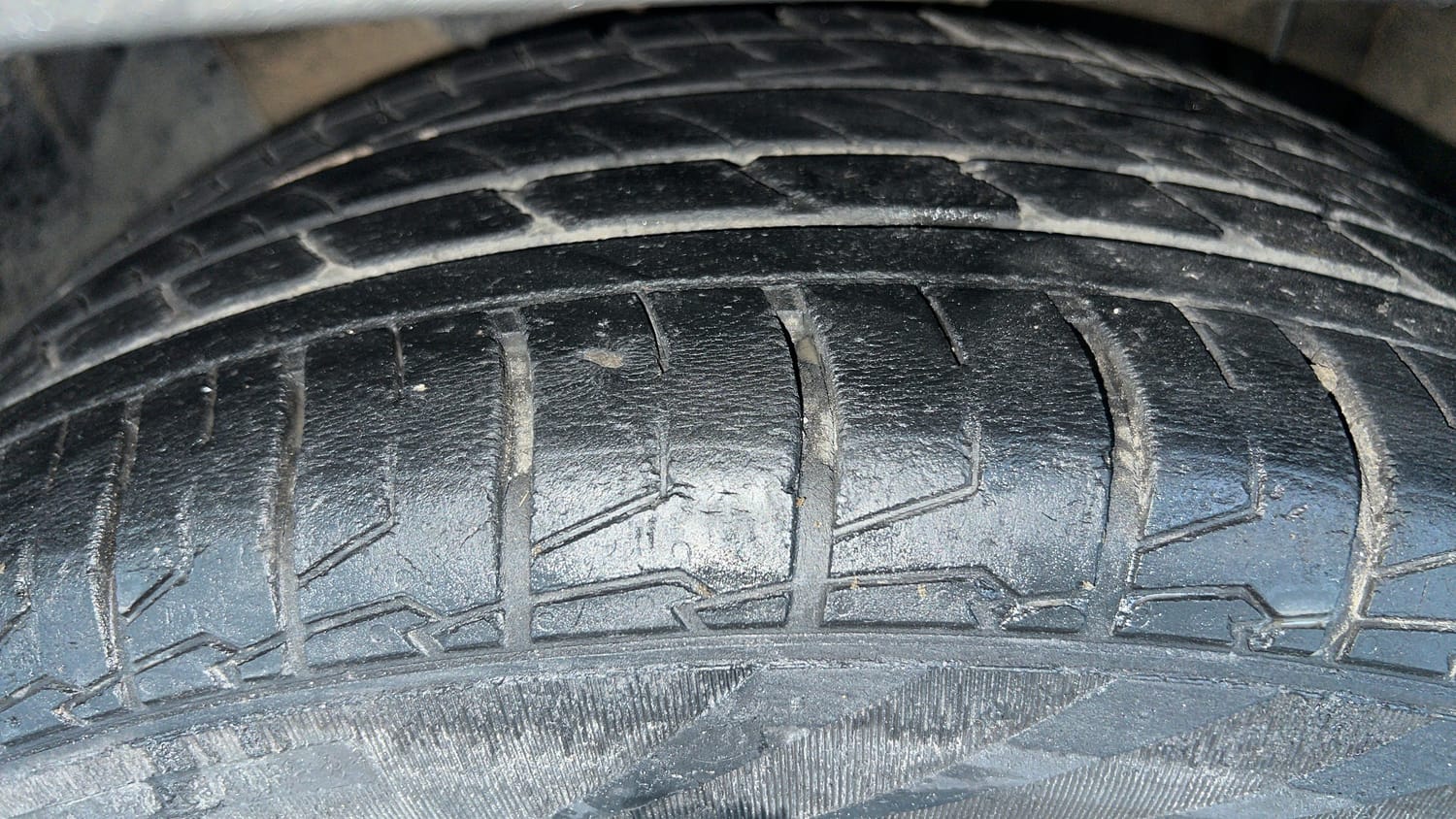 Used 2020 Hyundai Creta SX 1.5 Petrol Petrol Manual tyres LEFT FRONT TYRE TREAD VIEW