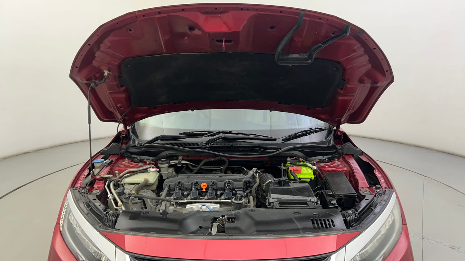 Used 2019 Honda Civic ZX CVT Petrol Petrol Automatic engine ENGINE & BONNET OPEN FRONT VIEW