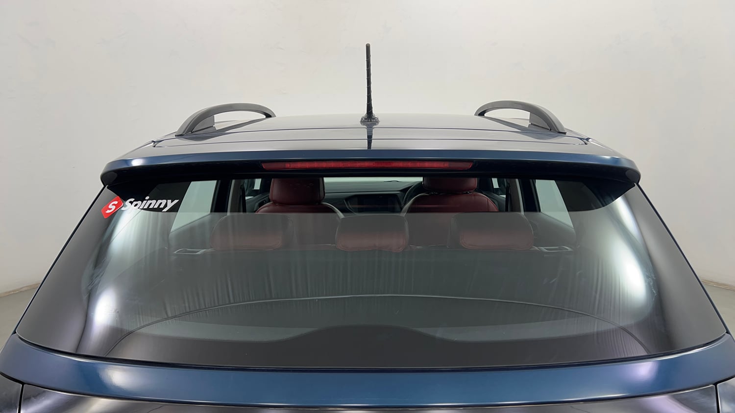 Used 2024 Volkswagen Taigun Comfortline 1.0 TSI MT Petrol Manual exterior BACK WINDSHIELD VIEW