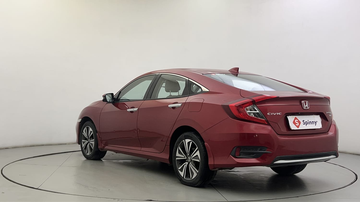Used 2019 Honda Civic ZX CVT Petrol Petrol Automatic exterior LEFT REAR CORNER VIEW