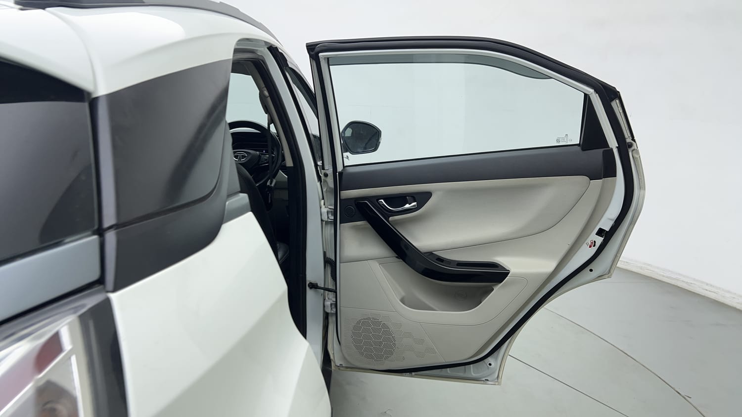 Used 2022 Tata Nexon XZ Plus Diesel (S) Diesel Manual interior RIGHT REAR DOOR OPEN VIEW