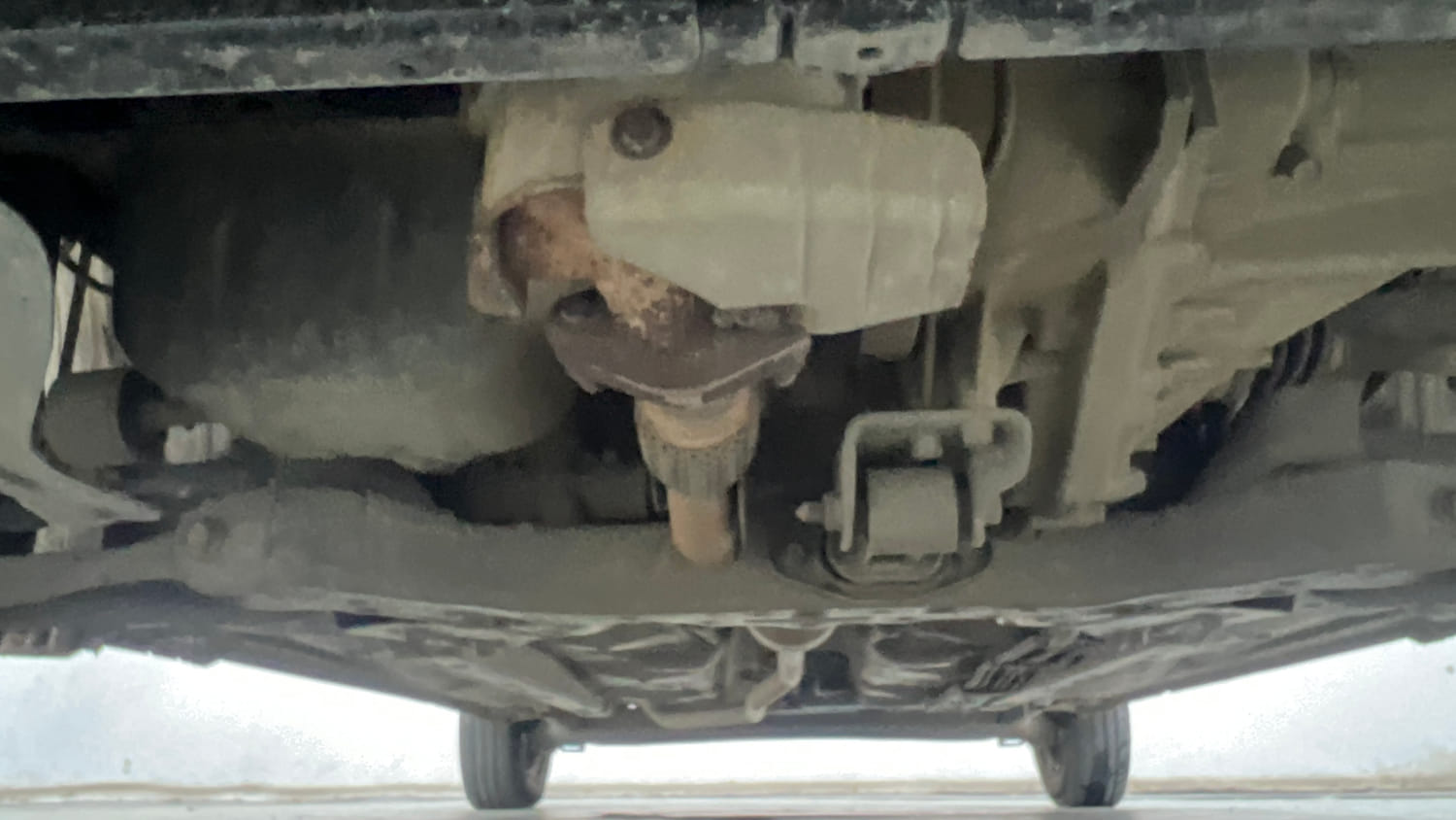 Used 2022 hyundai Santro Sportz Executive CNG Cng Manual extra FRONT LEFT UNDERBODY VIEW