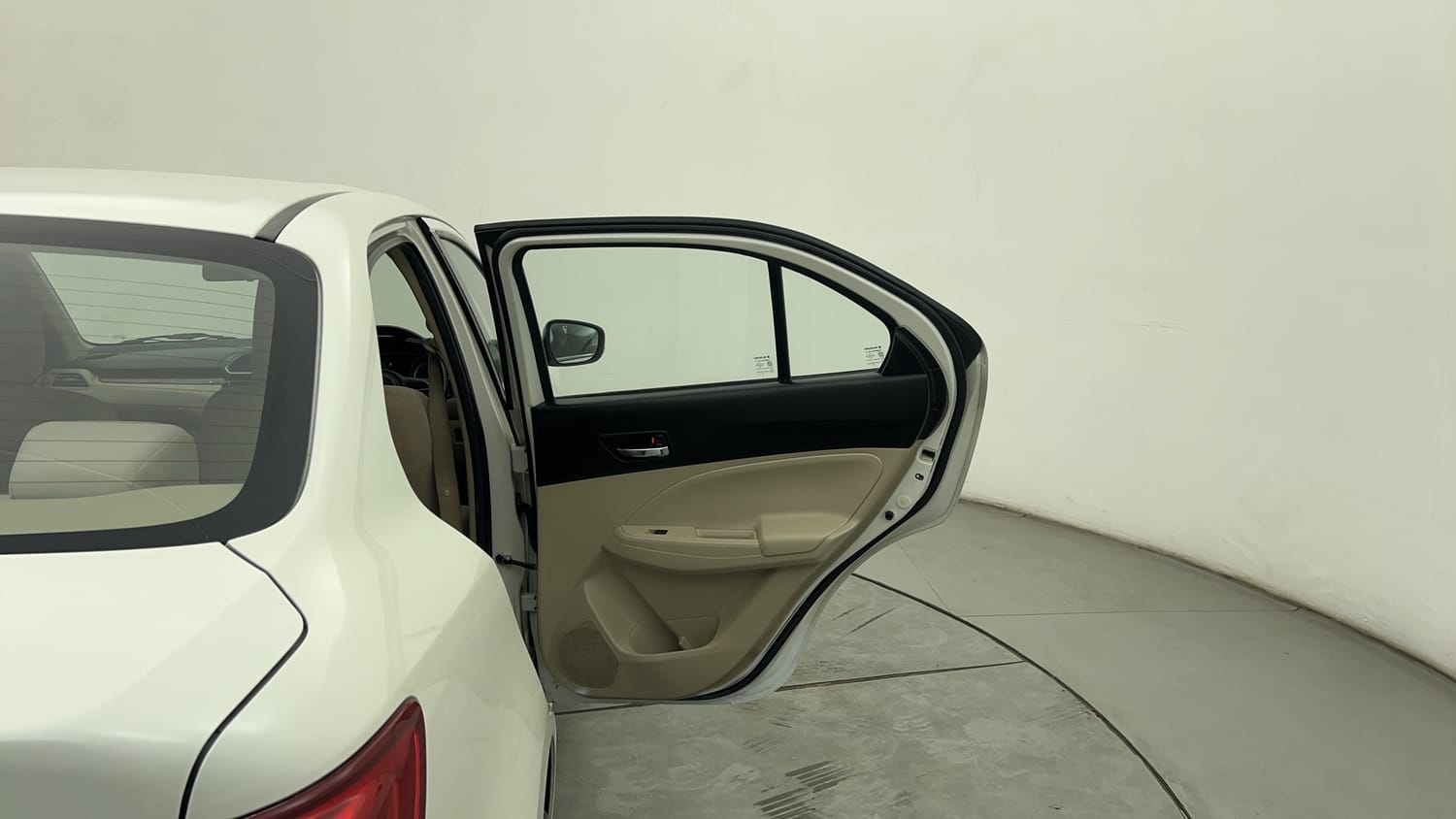 Used 2019 Maruti Suzuki Dzire ZXi Plus AMT Petrol Automatic interior RIGHT REAR DOOR OPEN VIEW