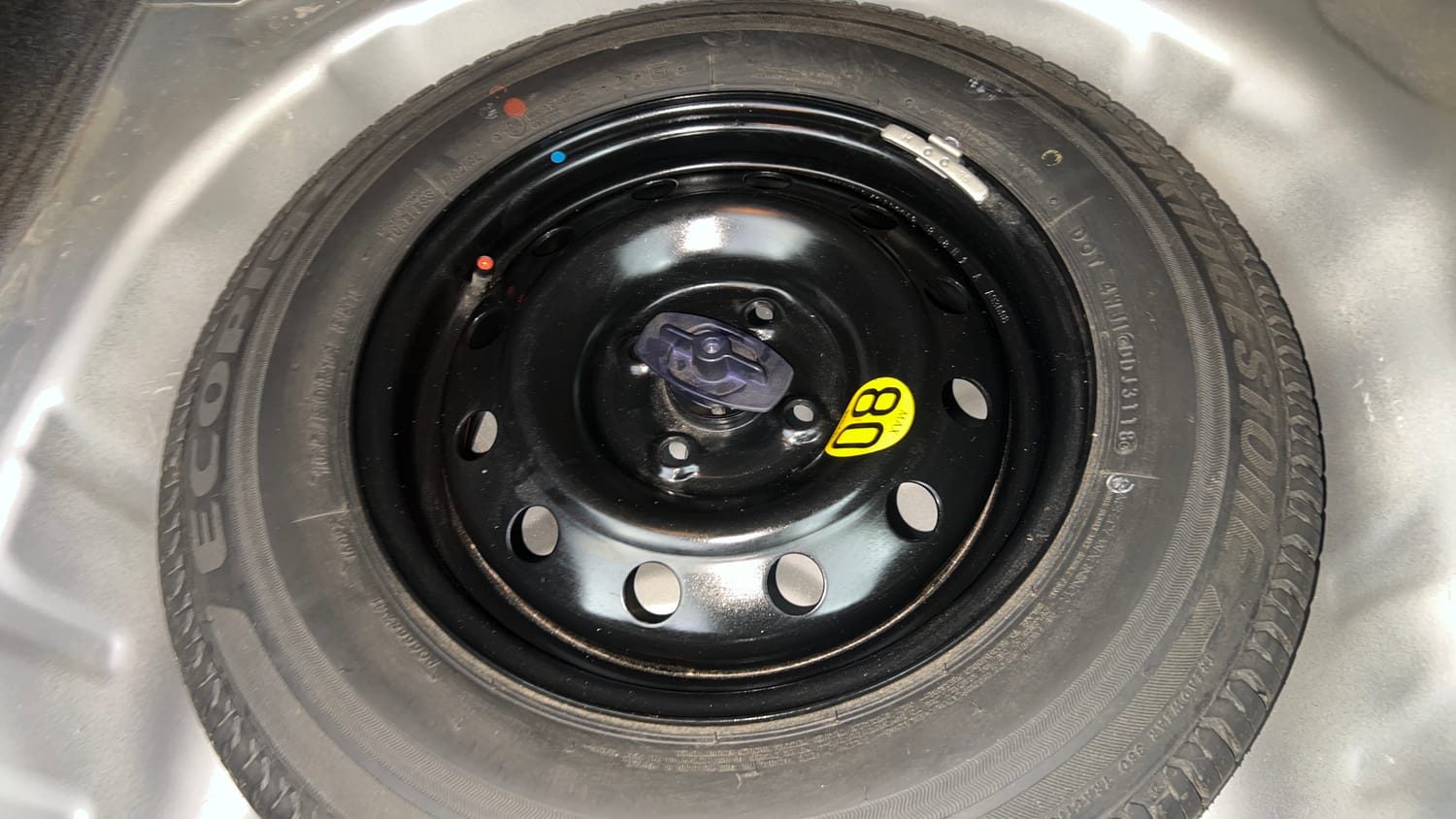 Used 2019 Maruti Suzuki Dzire ZXi Plus AMT Petrol Automatic tyres SPARE TYRE VIEW