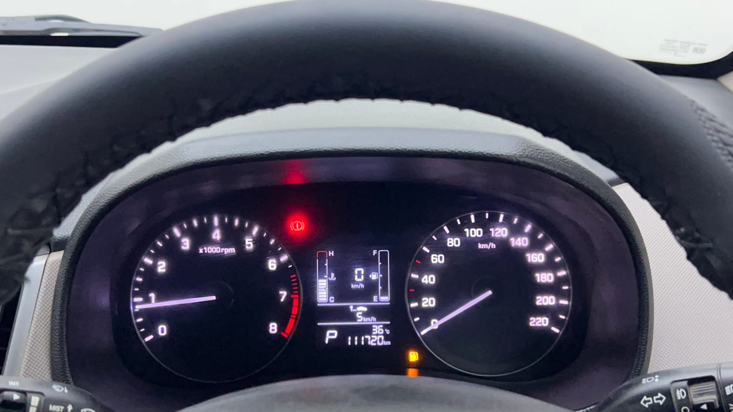 Used 2017 Hyundai Creta 1.6 SX Plus AT Petrol Petrol Automatic interior CLUSTERMETER VIEW
