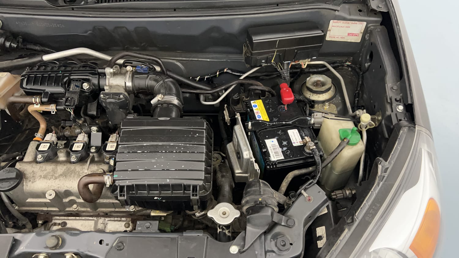 Used 2022 Maruti Suzuki Alto 800 LXi (O) Petrol Manual engine ENGINE LEFT SIDE VIEW