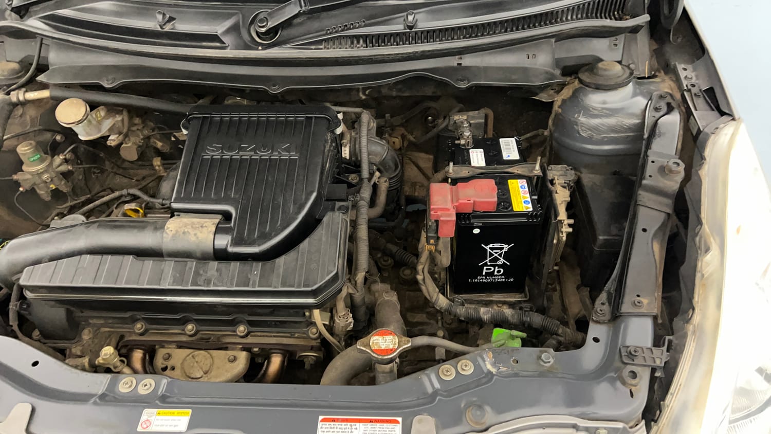 Used 2015 Maruti Suzuki Swift VXi Petrol Manual engine ENGINE LEFT SIDE VIEW