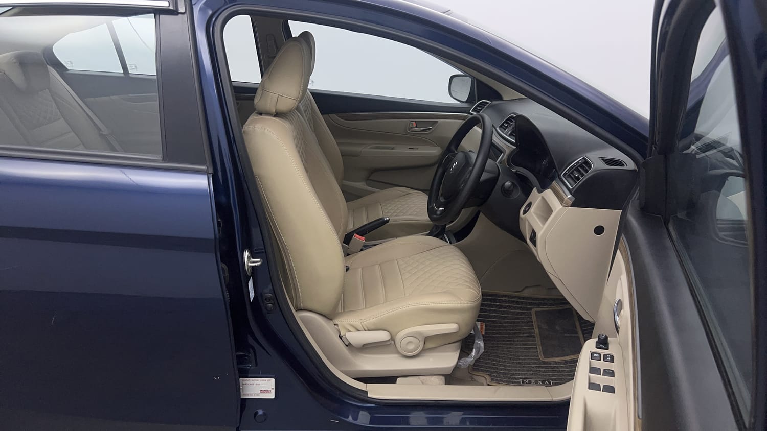 Used 2024 Maruti Suzuki Ciaz Zeta 1.5 AT Petrol Automatic interior RIGHT SIDE FRONT DOOR CABIN VIEW
