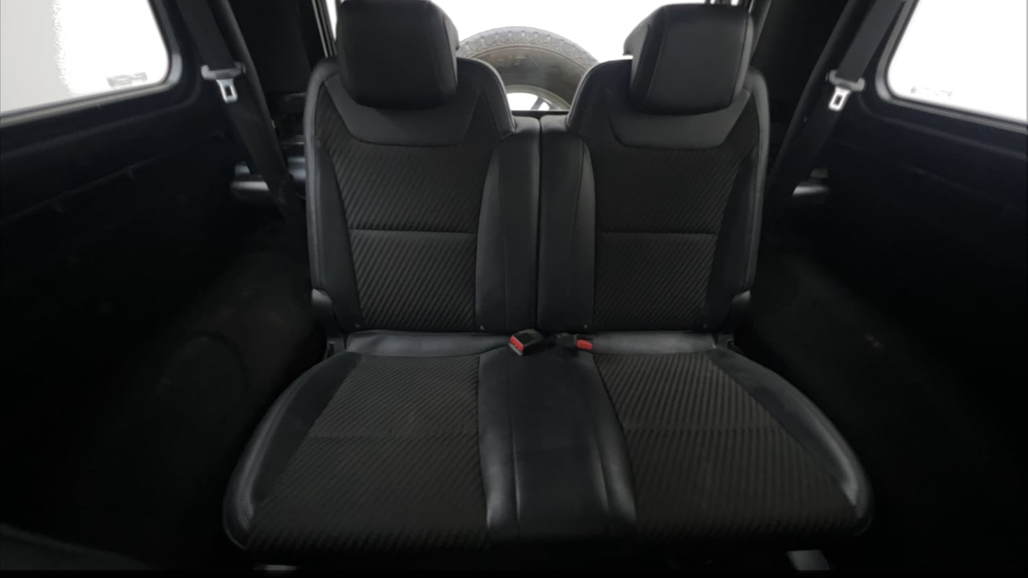 Used 2022 mahindra Thar LX Hard Top Petrol AT 4WD Petrol Automatic interior REAR SEAT CONDITION VIEW