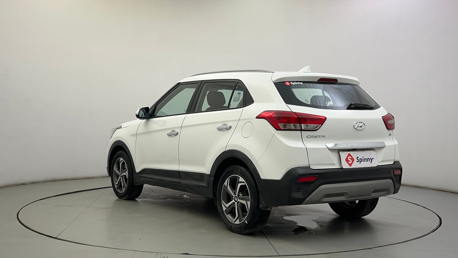 Used 2019 Hyundai Creta SX 1.6 AT CRDi Diesel Automatic exterior LEFT REAR CORNER VIEW
