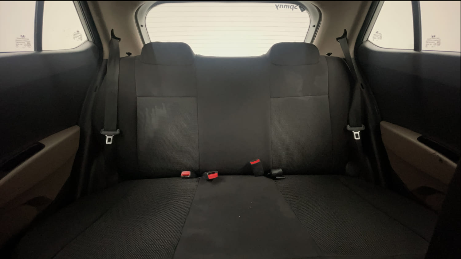 Used 2018 Hyundai Grand i10 Sportz 1.2 Kappa VTVT Petrol Manual interior REAR SEAT CONDITION VIEW