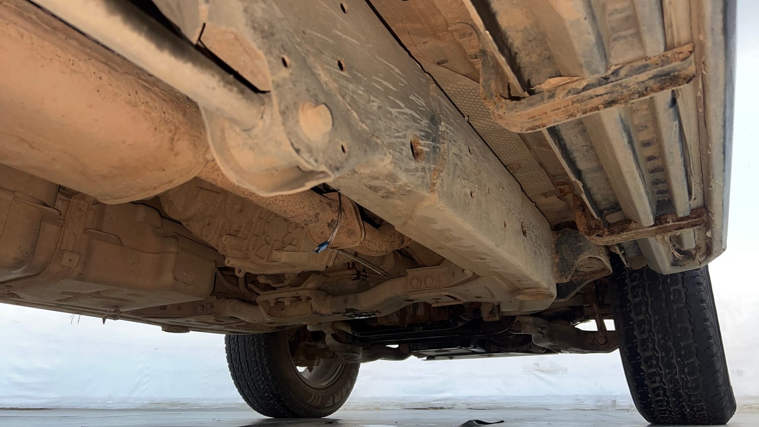 Used 2022 mahindra Thar LX Hard Top Petrol AT 4WD Petrol Automatic extra REAR RIGHT UNDERBODY VIEW