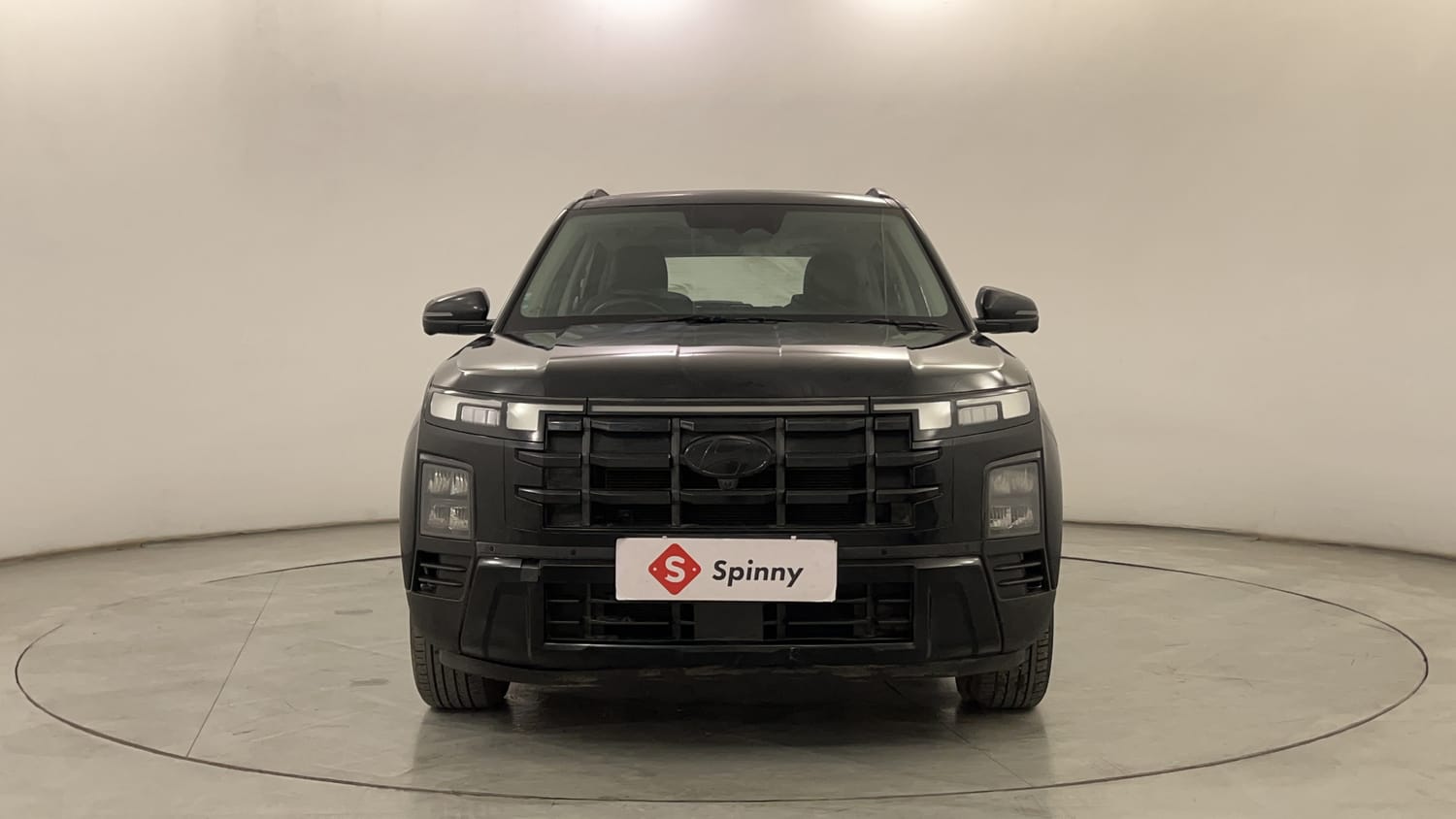 Used 2025 Hyundai Creta 1.5 MPi Petrol IVT SX(O) Knight Edition Petrol Automatic exterior FRONT VIEW